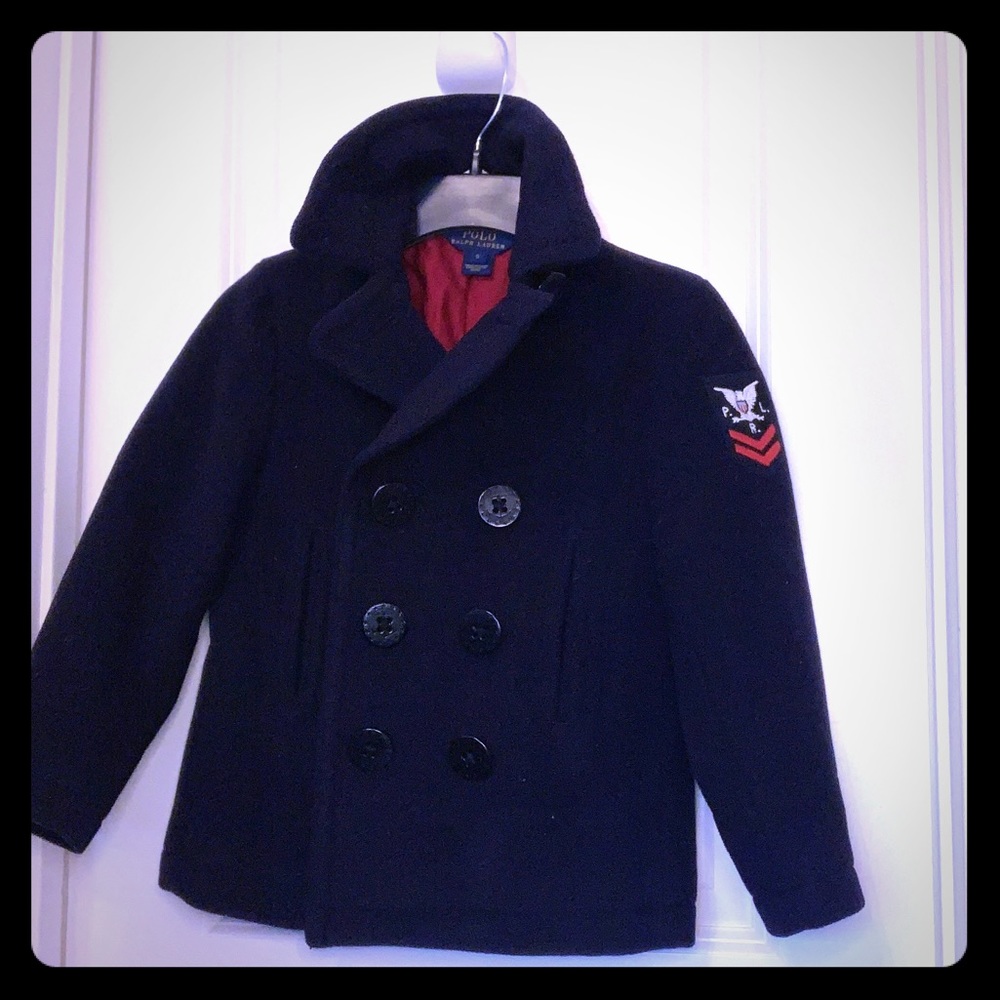 Navy Blue Ralph Lauren Peacoat